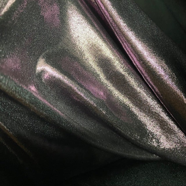 Lamé stretch violet