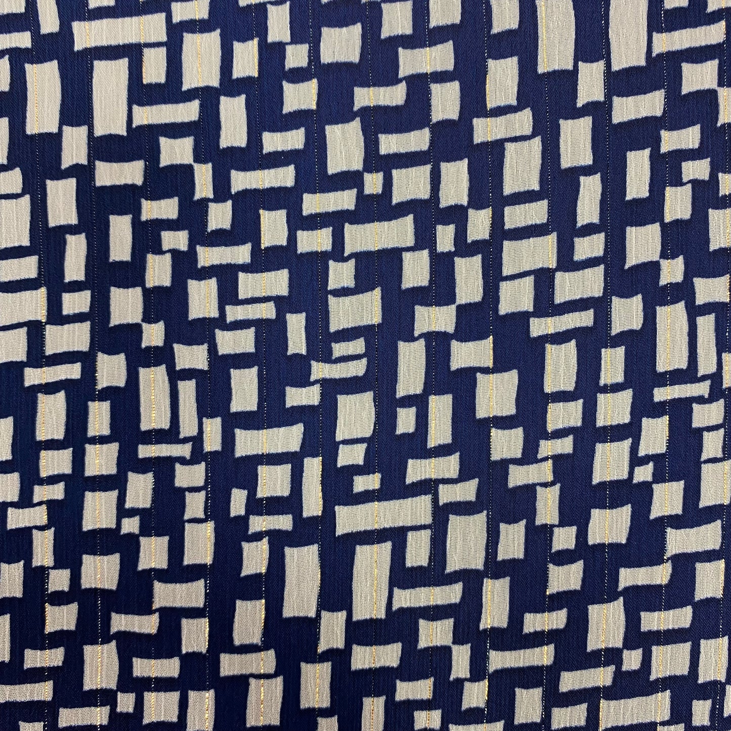 Mousseline géométrique