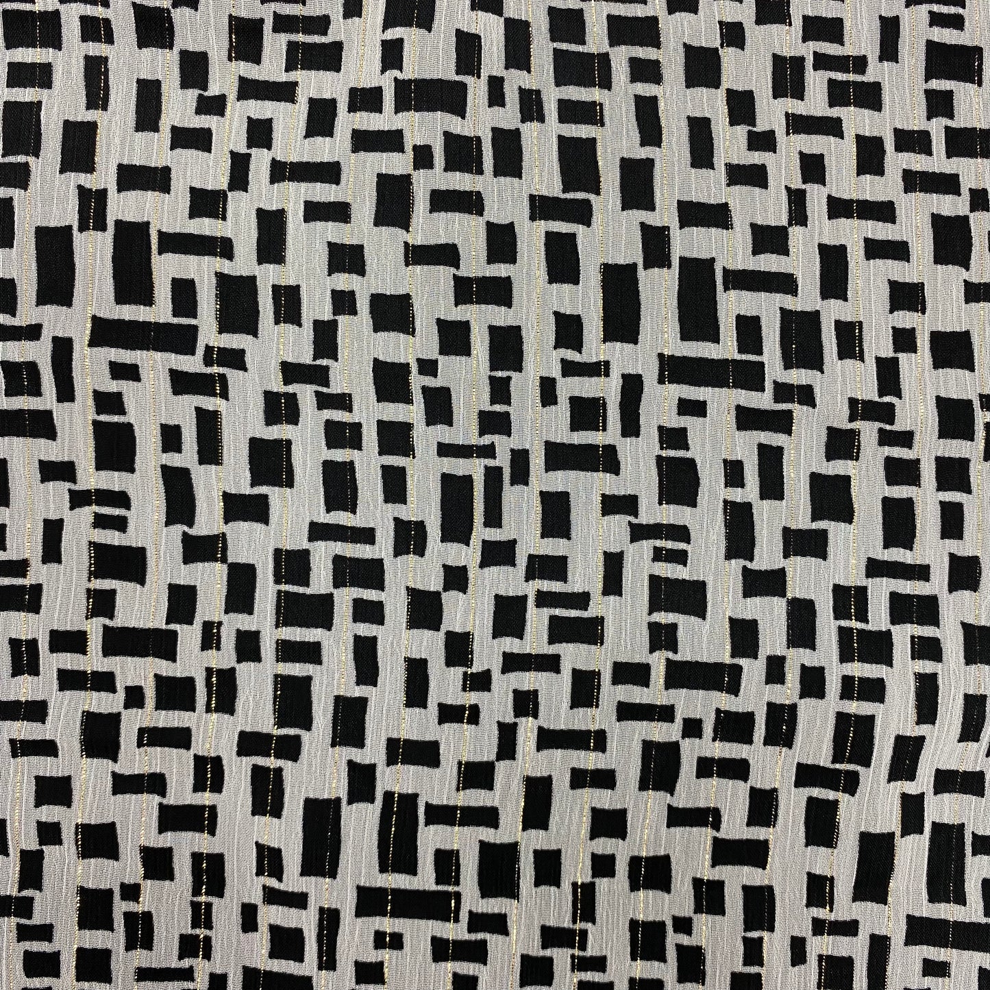 Mousseline géométrique