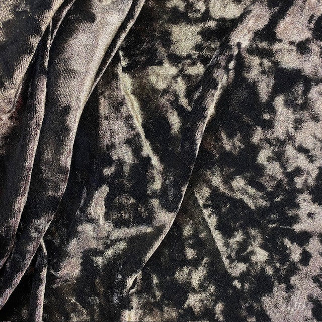 Velours Kaki Métalisé