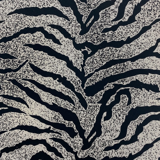 Résille Zèbre flockée